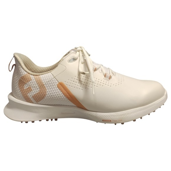 FootJoy Shoes - FootJoy FJ Fuel Spikeless Golf Shoes Womens US 10M White‎ Pink Lace Up 92378 EUC